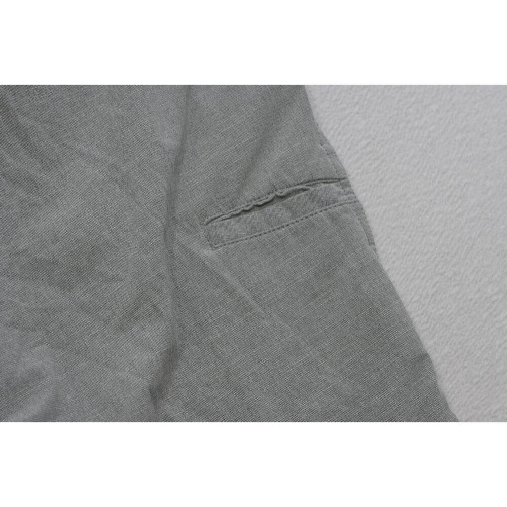 LinkSoul Hybrid Golf Shorts Gray Wicking Flat Performance Athletic Mens Size 35 - Picture 7 of 9